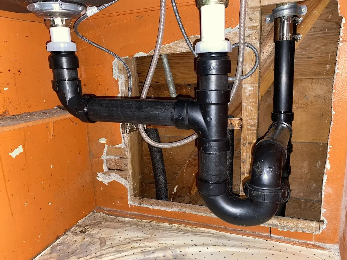 Professional Garbage Disposal Repair equipment and tools on the job in Bisbee